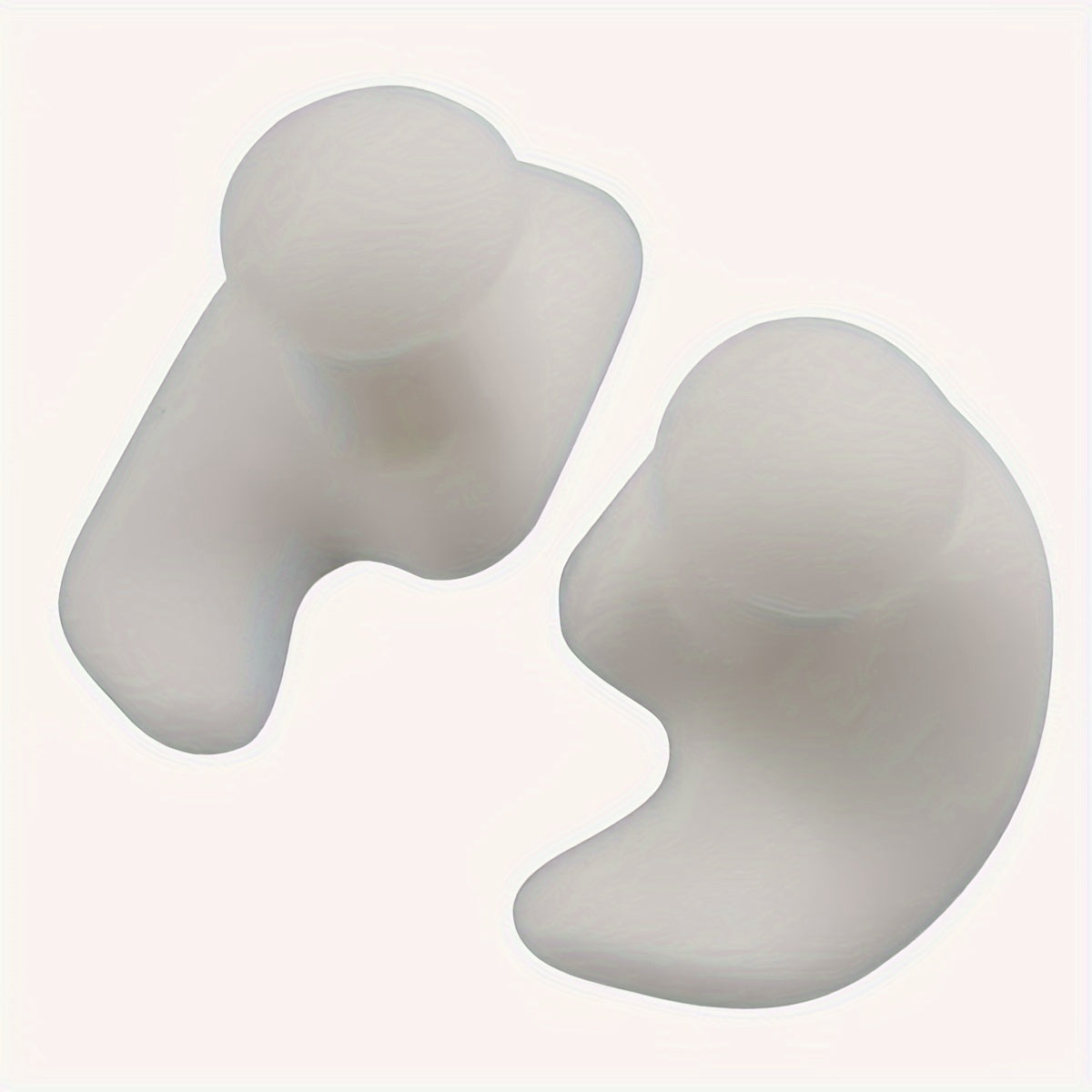 5 Pairs Waterproof Silicone Earplugs for Swimming Christmas Tree Shape