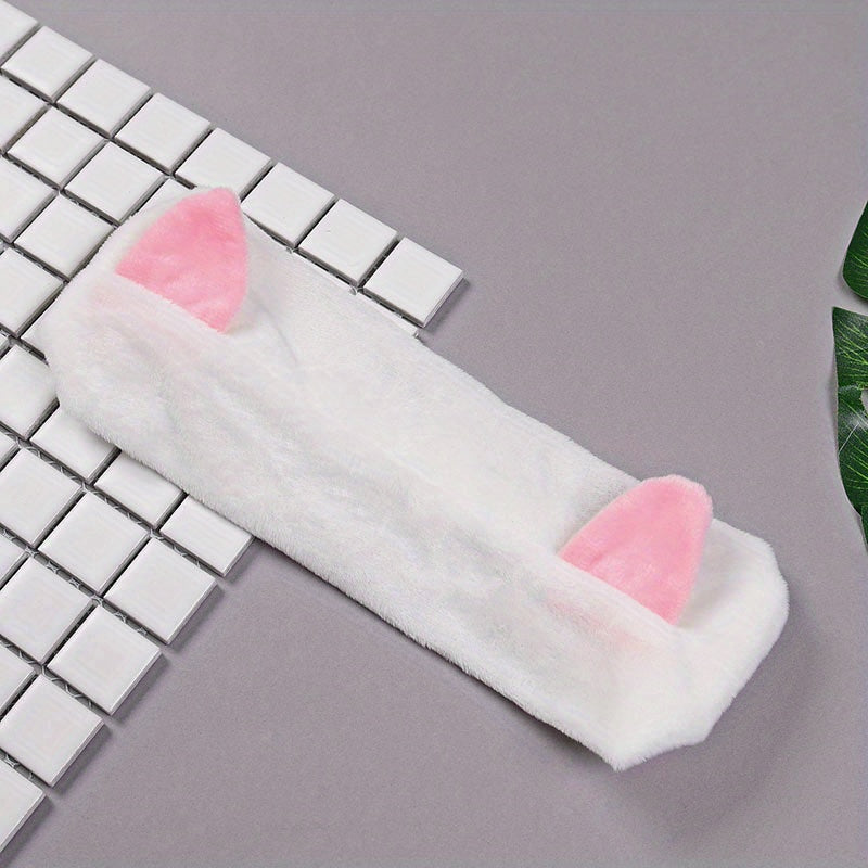 Cat Ear Headbands Fluffy Makeup Head Bands