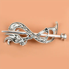 Dragon Hair Slide With Stick Vintage Headwear Accessory