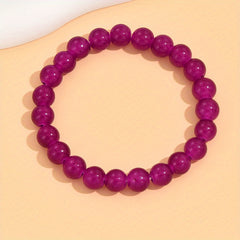 Agate Bead Bracelet for Positive Energy and Balance