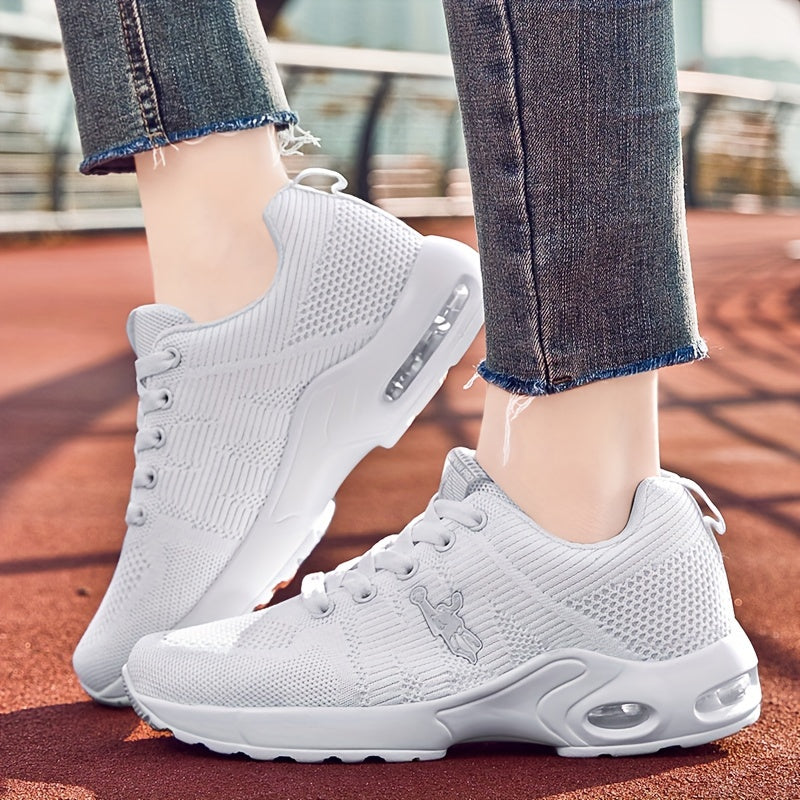 Women's Mesh Lace-up Athletic Running Shoes