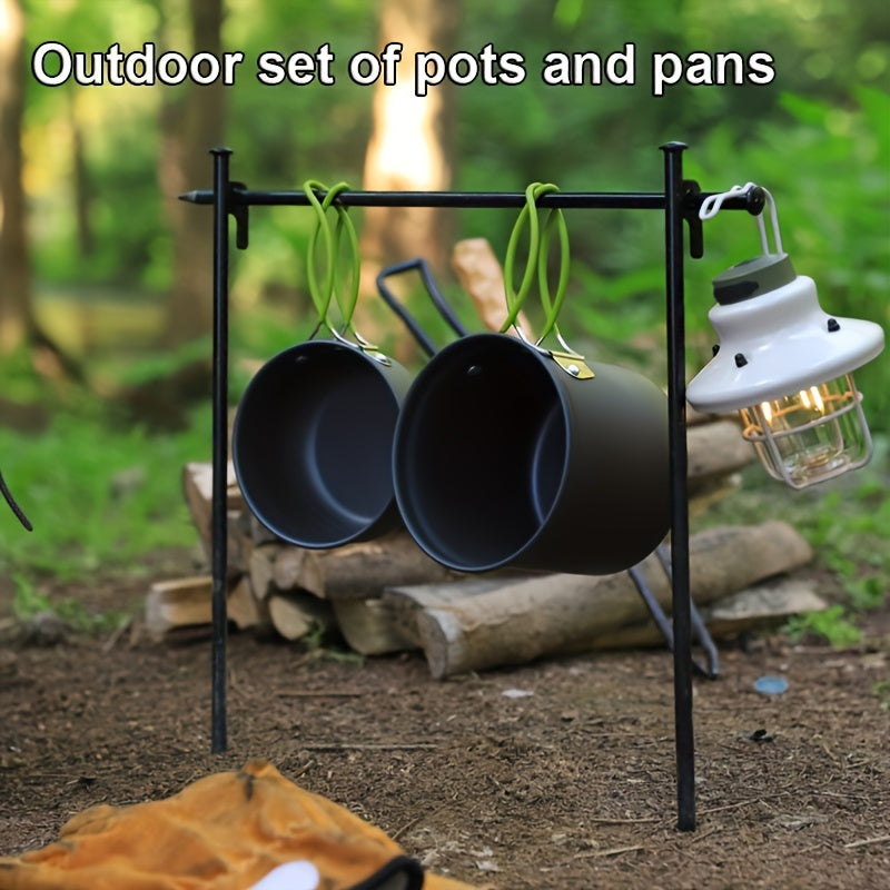 Outdoor Hiking Camping Cooking Kit Non Stick Pot & Bowl