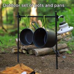 Outdoor Hiking Camping Cooking Kit Non Stick Pot & Bowl