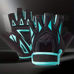 Summer Half Finger Gloves Anti Slip Breathable for Outdoor Cycling