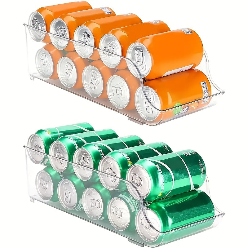 Refrigerator Organizer Kitchen Storage Box Beverage Container Bin