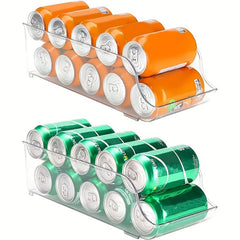 Refrigerator Organizer Kitchen Storage Box Beverage Container Bin