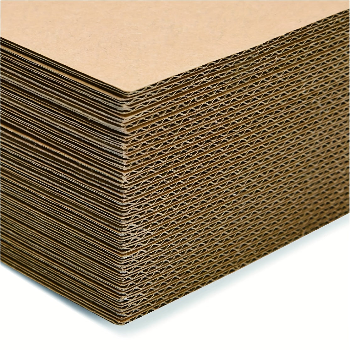 10pcs A4 Corrugated Cardboard Flat Card Paper Inserts For Crafts