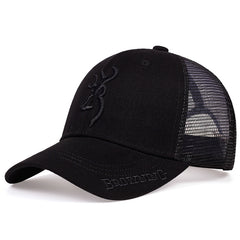 Men's Breathable Baseball Cap with Net Design