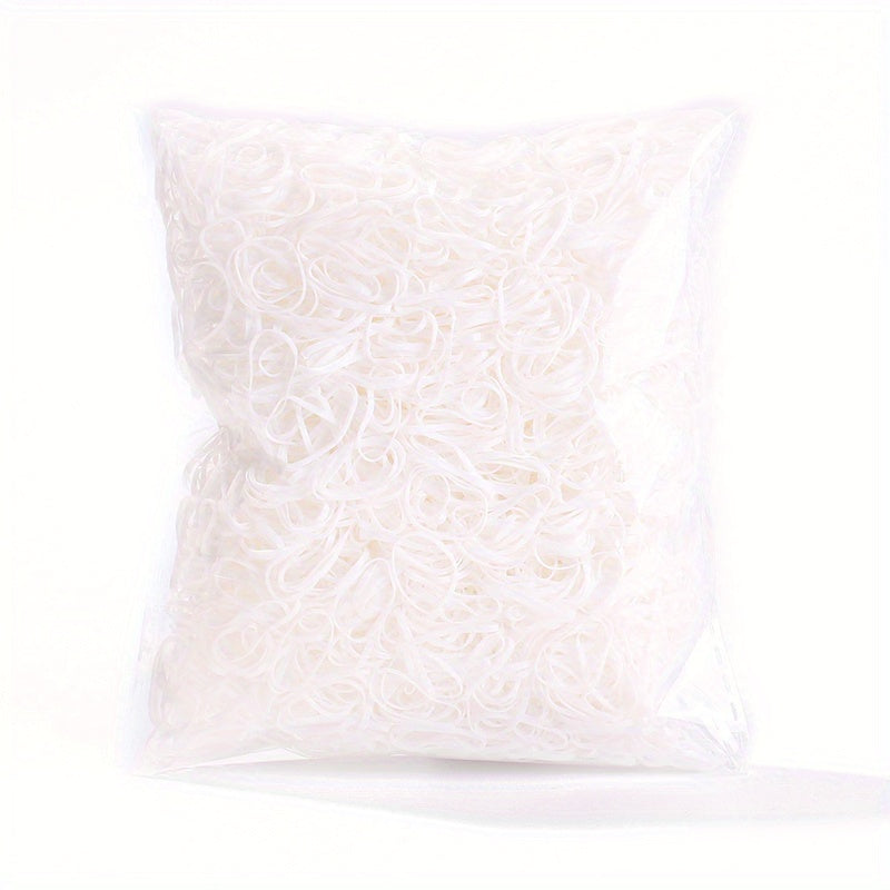 500pcs Mini Elastic Hair Ties for Baby Girls