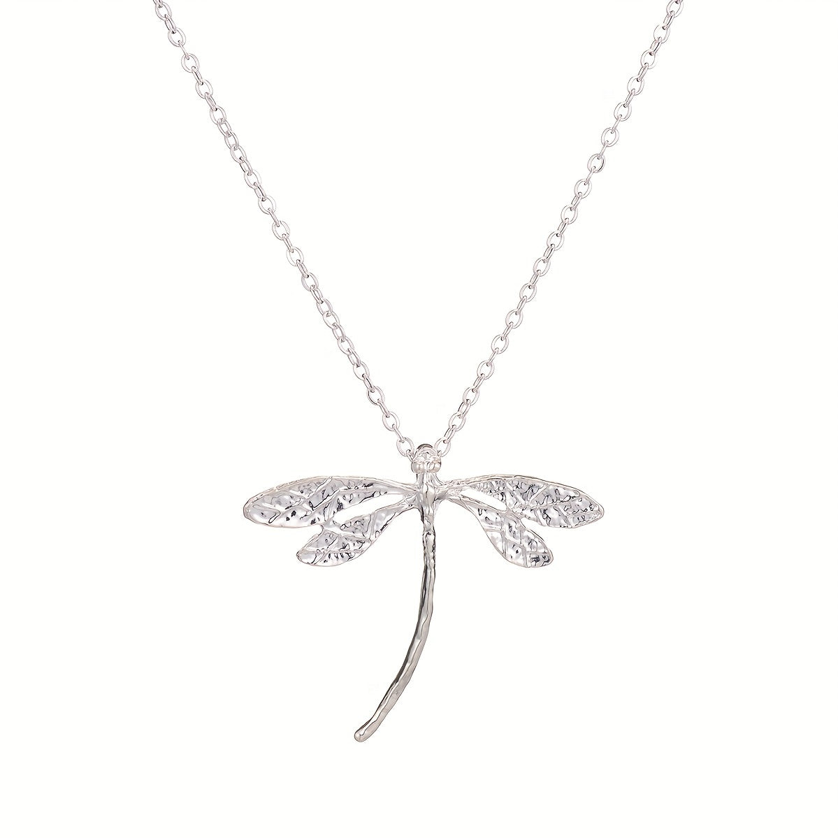 Dragonfly Necklace Natural Insect Pendant Gift For Girlfriend Mother