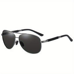 Metal Aviator Sunglasses Driving Toad Glasses for Men and Women