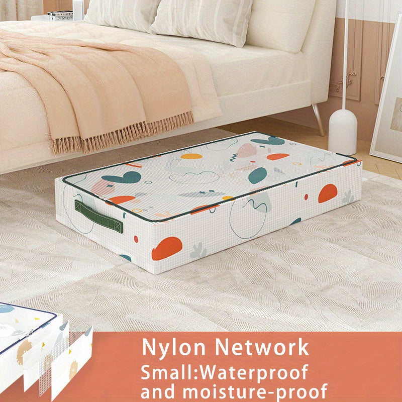 Waterproof PVC Underbed Storage Bag Clothes Blanket Organizer Dustproof Quilt