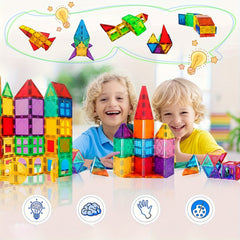 64pcs Magnetic Building Blocks Toy Kids Educational Construction