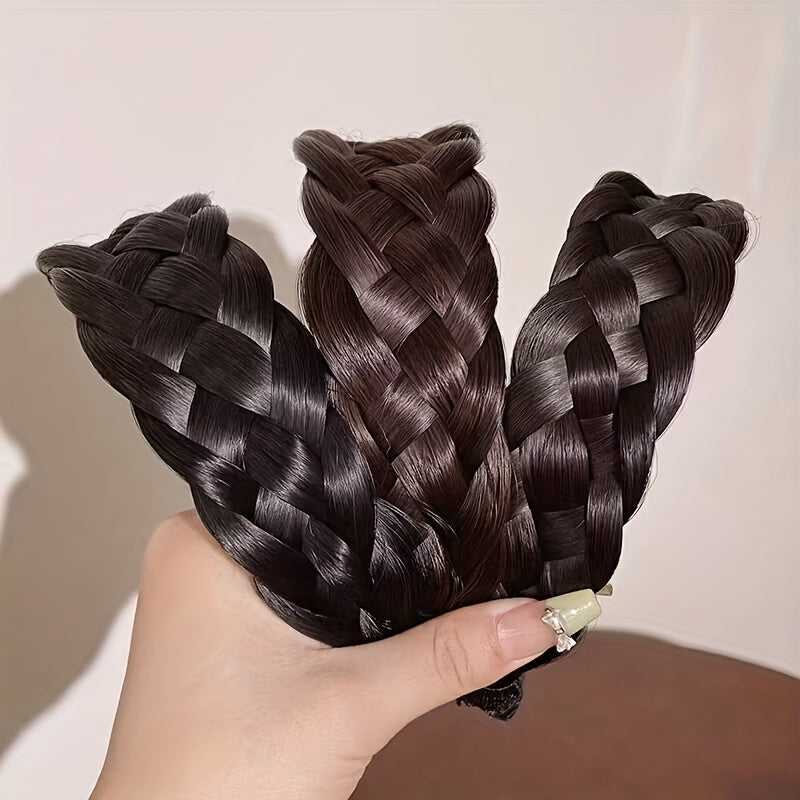 Fluffy Headband Wig Hairband Twist Head Hoop Hair Clip Hair Accessories