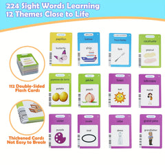 French English Bilingual Flash Cards Toy