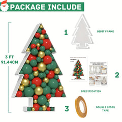 DIY Christmas Tree Decoration Balloon Holder Set
