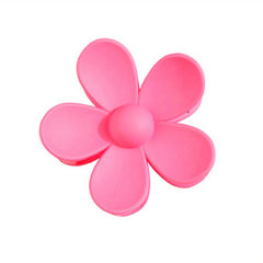 Colorful Flowers Grab Clip Macaroon Shark Clip Bath Headwear