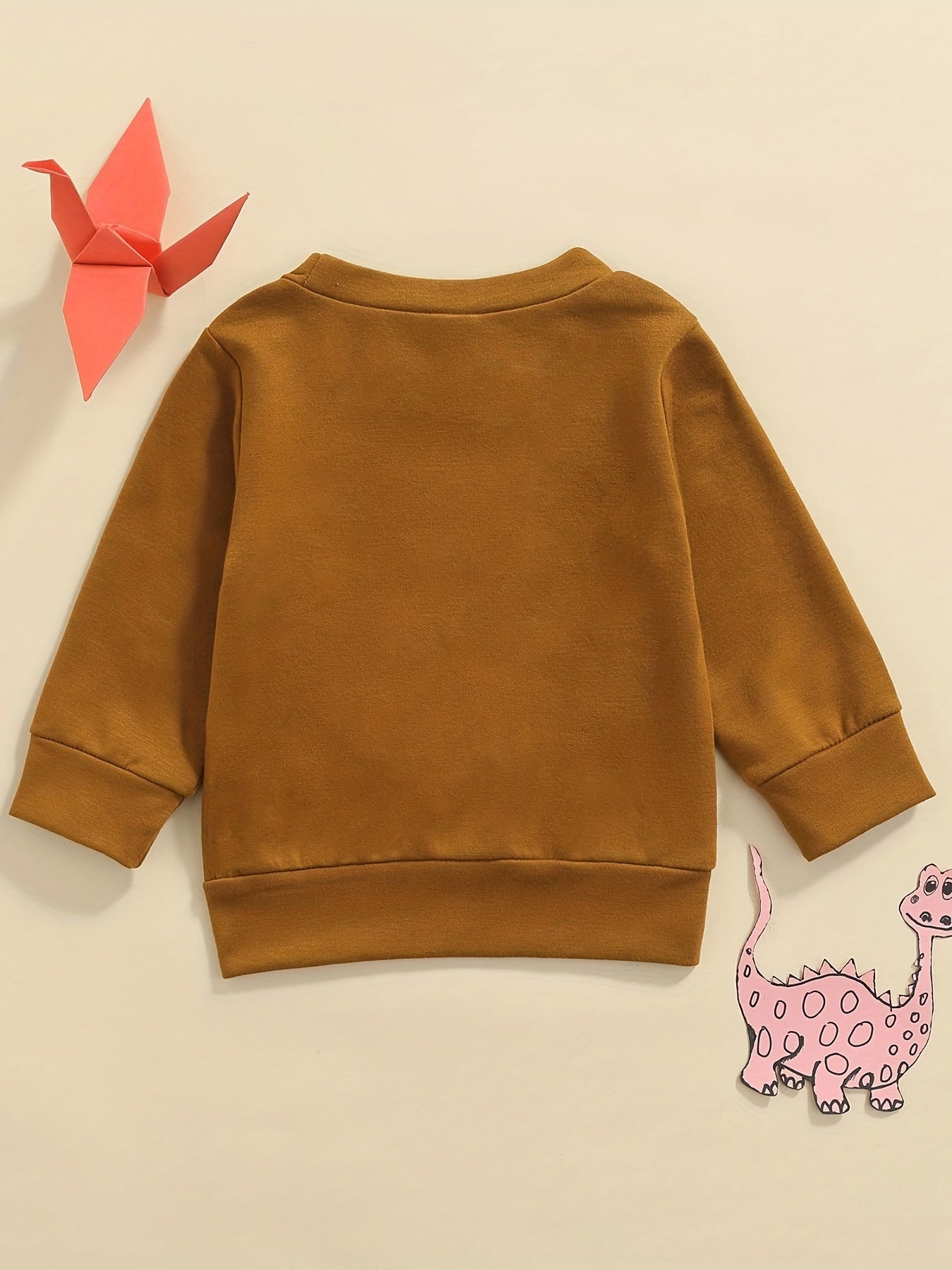 Boy's Long Sleeve Sweatshirt DAD'S Little BABE Toddler Baby Casual Tops