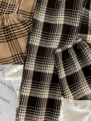Plaid Sleep Bottoms Casual & Cozy Home Sleep Pants Women's Sleepwear