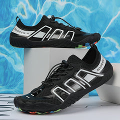 Men's Bare Water Shoes Adjustable Buckle Breathable Quick Dry Non Slip