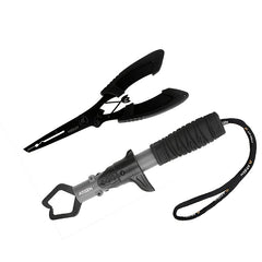 2pcs Fishing Pliers Plastic Handle Stainless Steel Fish Controller
