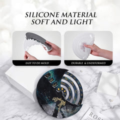 Moon Perpetual Calendar Resin Molds Set