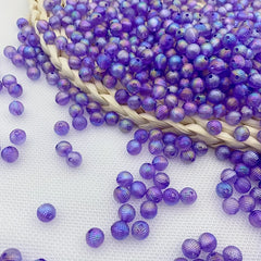 100pcs 8mm Purple Acrylic Beads DIY Jewelry Crafts Accessories