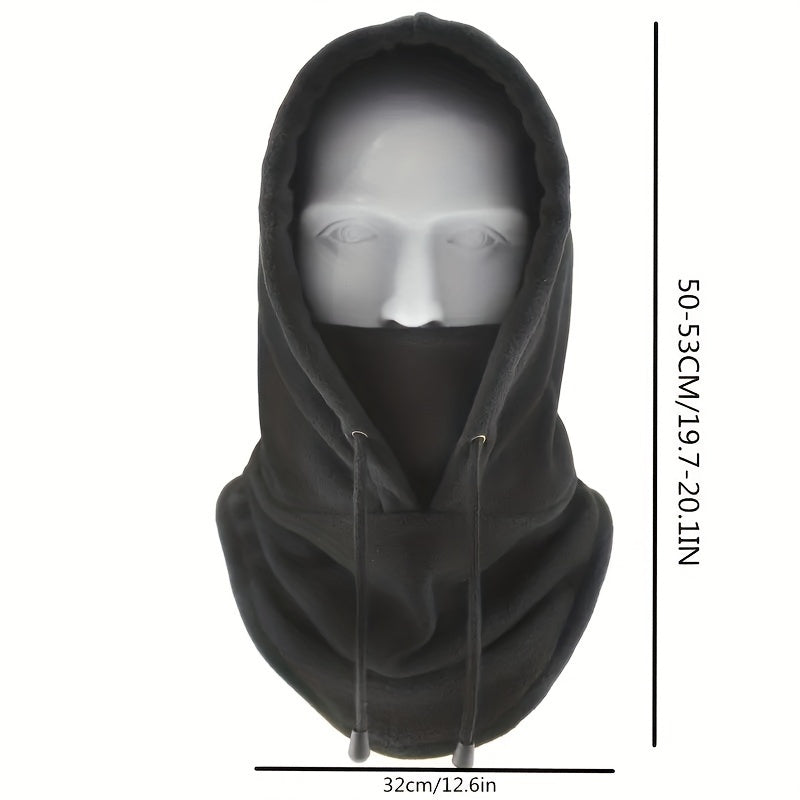 Winter Full Face Mask Balaclava Windproof Thermal Headgear Outdoor Ski Hat