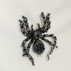 Spider Rhinestone Brooches Insect Pins Jackets Accessories