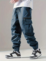 Men's Long Pants with Pockets for Work & Mountaineering