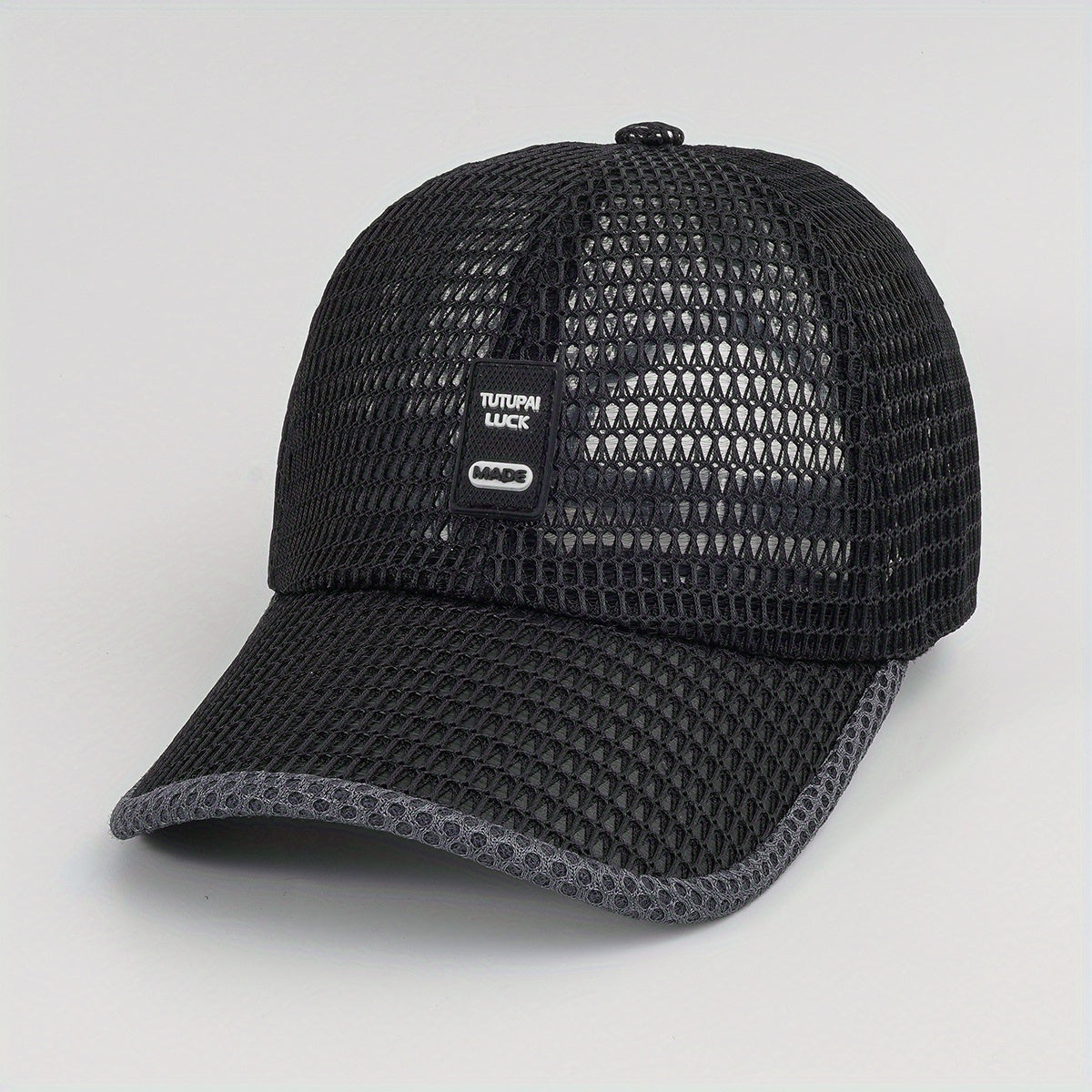 Mesh Hollow Out Baseball Cap Unisex Thin Breathable Quick Drying Sports Sun Hat