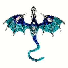 Creative Dragon Brooch Animal Corsage Pin Enamel Painting All-match Accessory