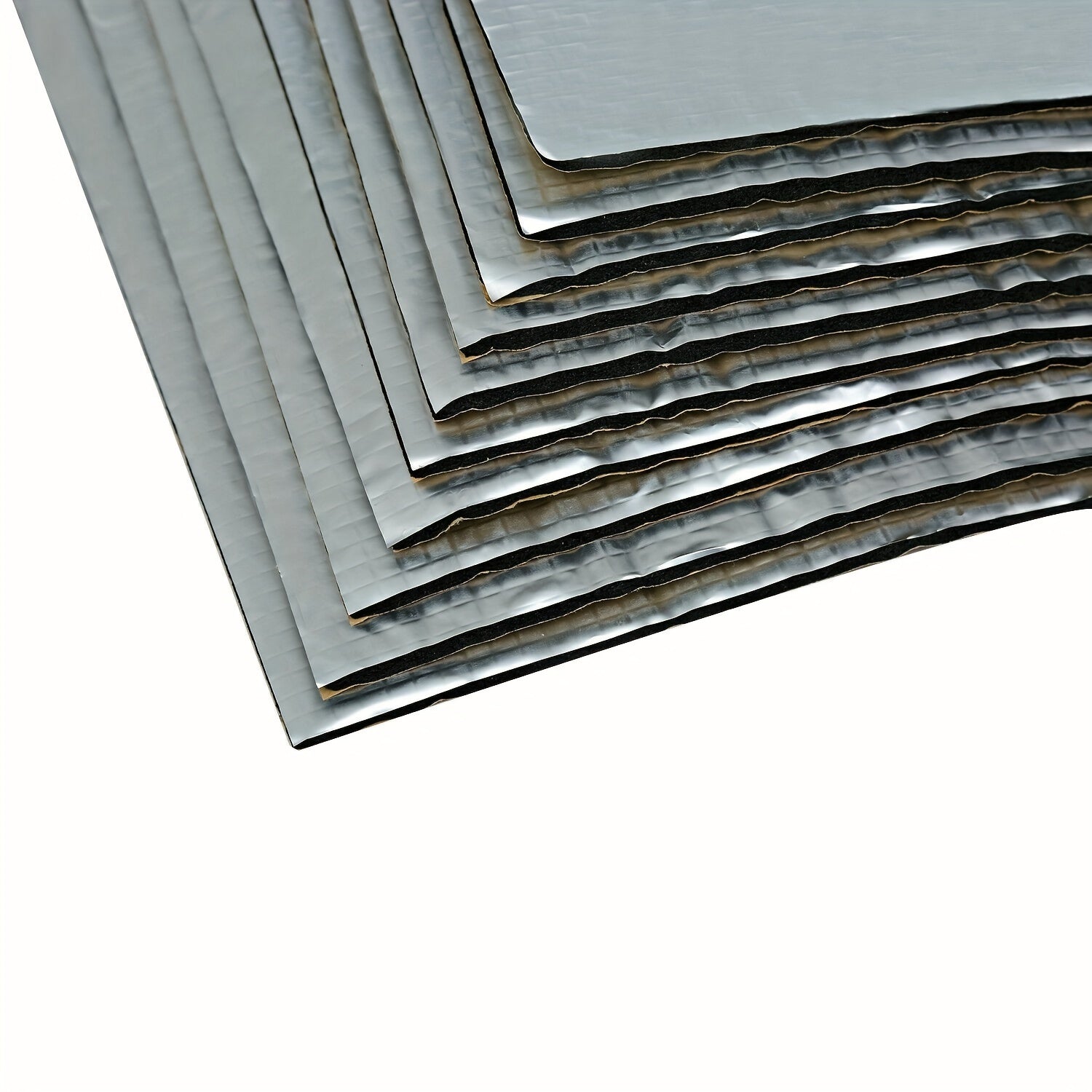 10pcs Sound Deadening Damping Mat Car Silent Proofing 5mm