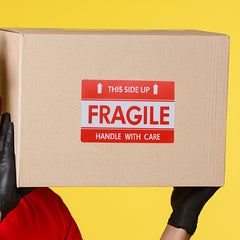 Fragile Handle With Care Label Roll 51x76mm 40mm Core