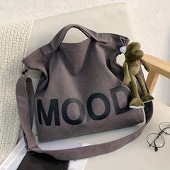 Large Canvas Handbag for Work & Office