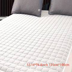 Soft Thick Cotton Fitted Sheet with Deep Pocket for Bedroom Guest Room