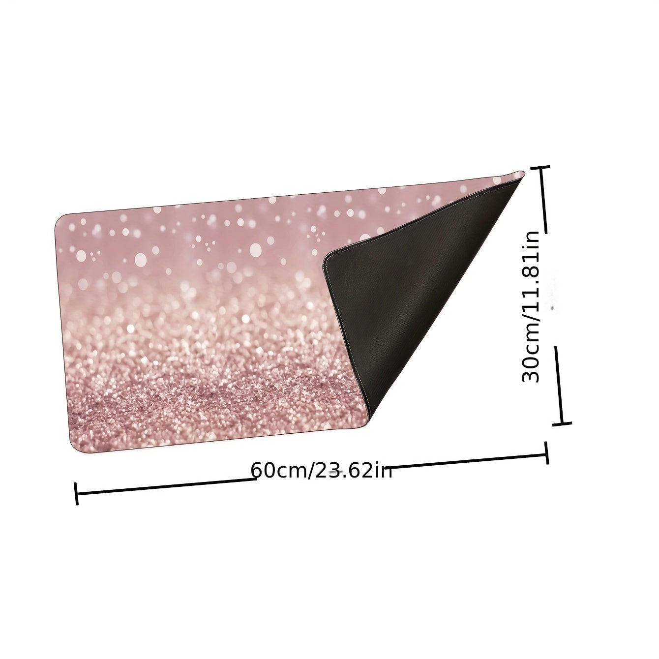 Large Anti-Slip Mouse Pad in Multiple Colors for Office & Home
