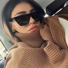 Vintage Cat Eye Sunglasses Gradient Lens Casual Outdoor UV400
