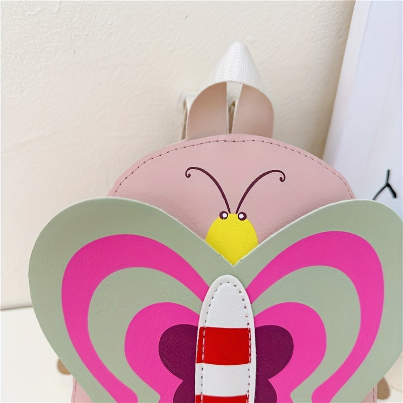 Sweet Girls Butterfly Shape Backpack for Kindergarten Students