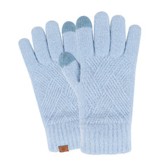 Women's Winter Touchscreen Stretch Thermal Magic Gloves Warm Wool Knitted