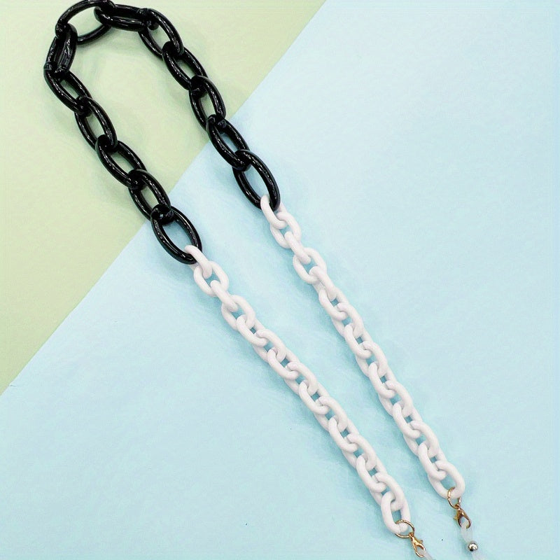 Acrylic Glasses Rope Chain for Anti-drop, Hanging Neck, Clear