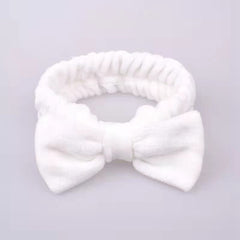 Bow Headband For Face Washing Spa Skincare