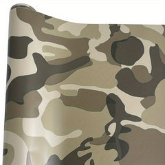 Digital Army Green Camouflage Car Wrap Foil Military Pixel Car Sticker Decal