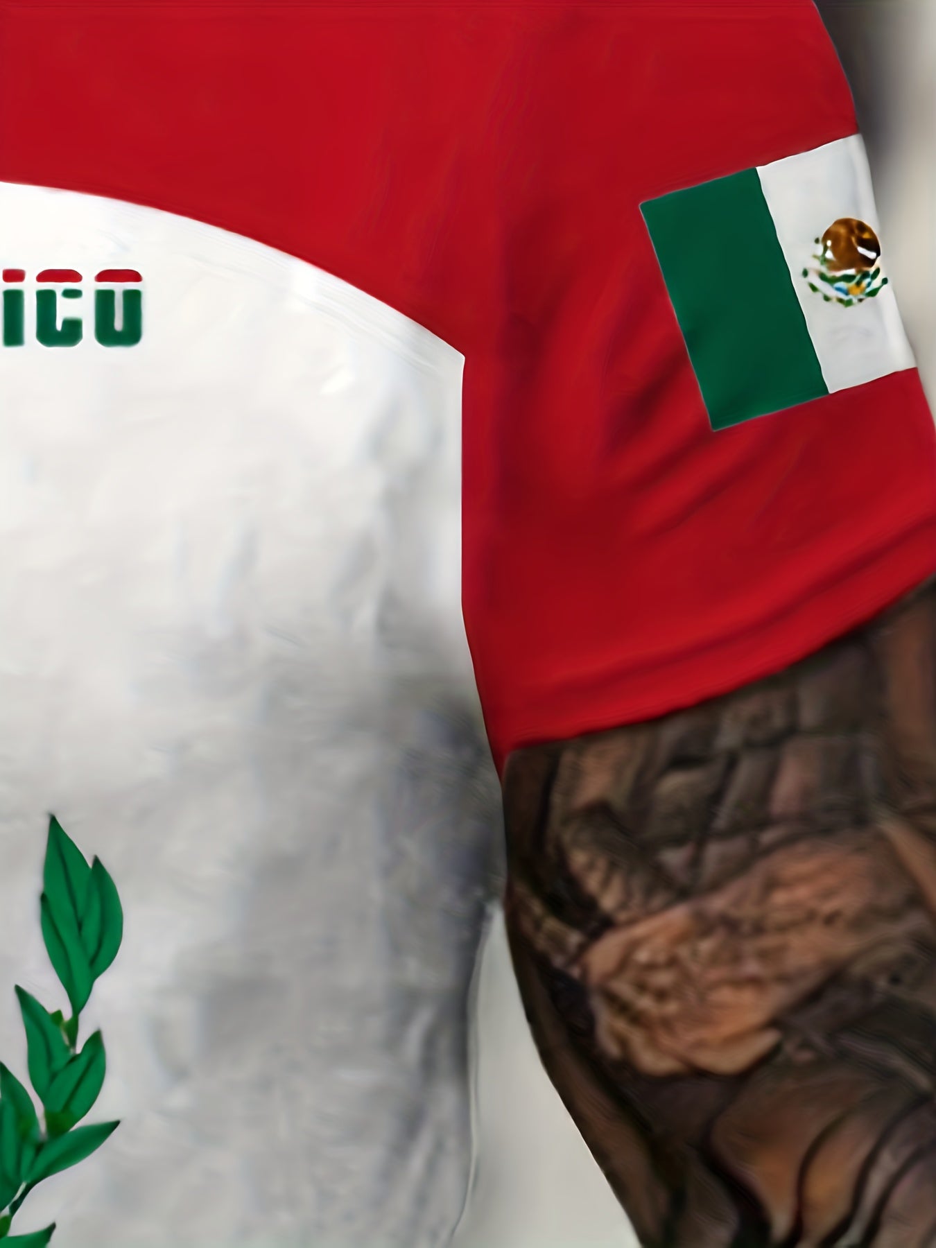 Mexico Eagle Holding Snake Print Men's Short Sleeve Novelty T shirt