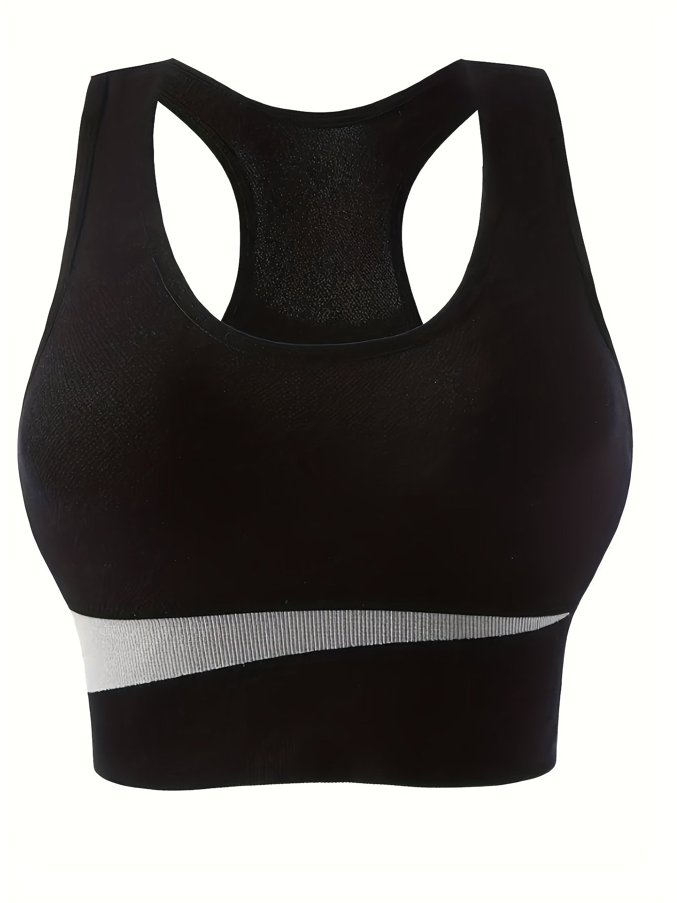 2pcs Racerback Sports Bras Comfy Running Workout Tank Bra