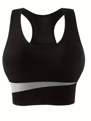 2pcs Racerback Sports Bras Comfy Running Workout Tank Bra