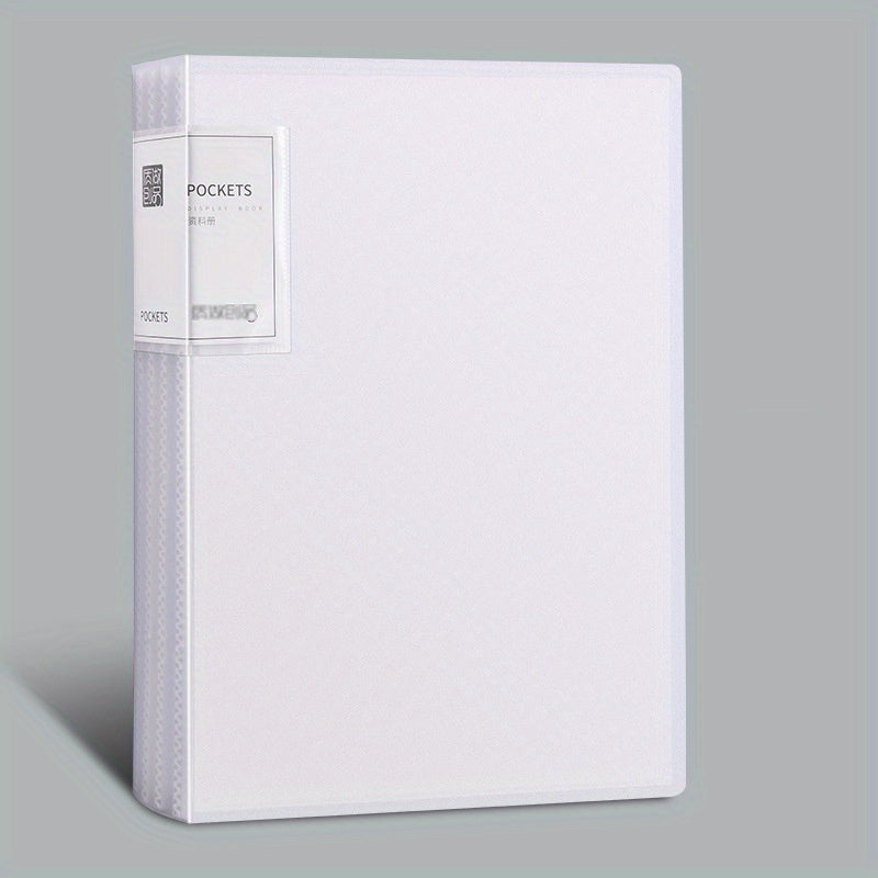 A4 Size File Storage Book Large Capacity 60 Pieces