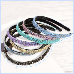 Rhinestone Pearl Headband Glitter Hair Band Women