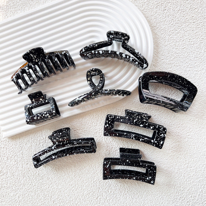 Ink Hair Claw For Girls Strong Grip Jaw Clip For Thick Hair 8pcs