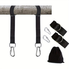Tree Swing Hanging Kit 2100lbs Easy Install Straps & Snap Hooks